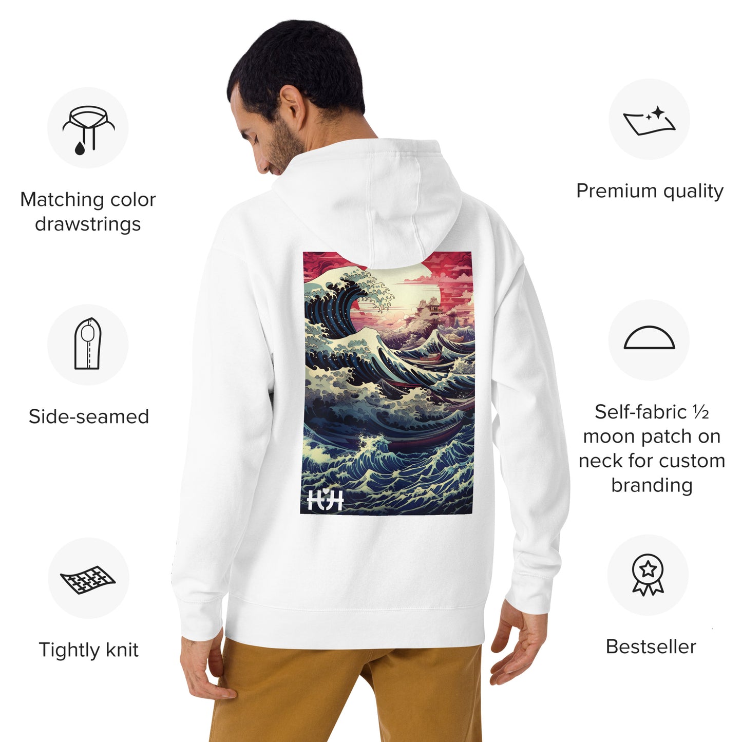 Great Wave Hoodie - HH